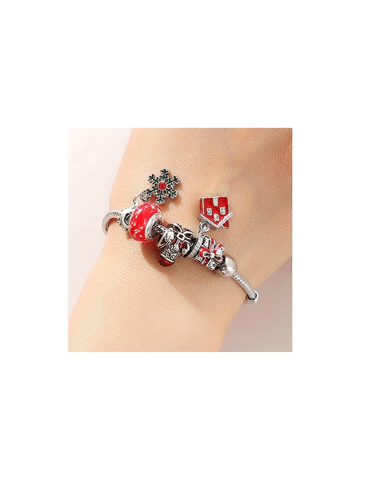 Pulsera de Charms Casita de Navidad