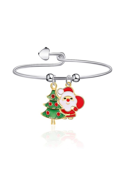 Pulsera Imperdible Figuras de la Navidad