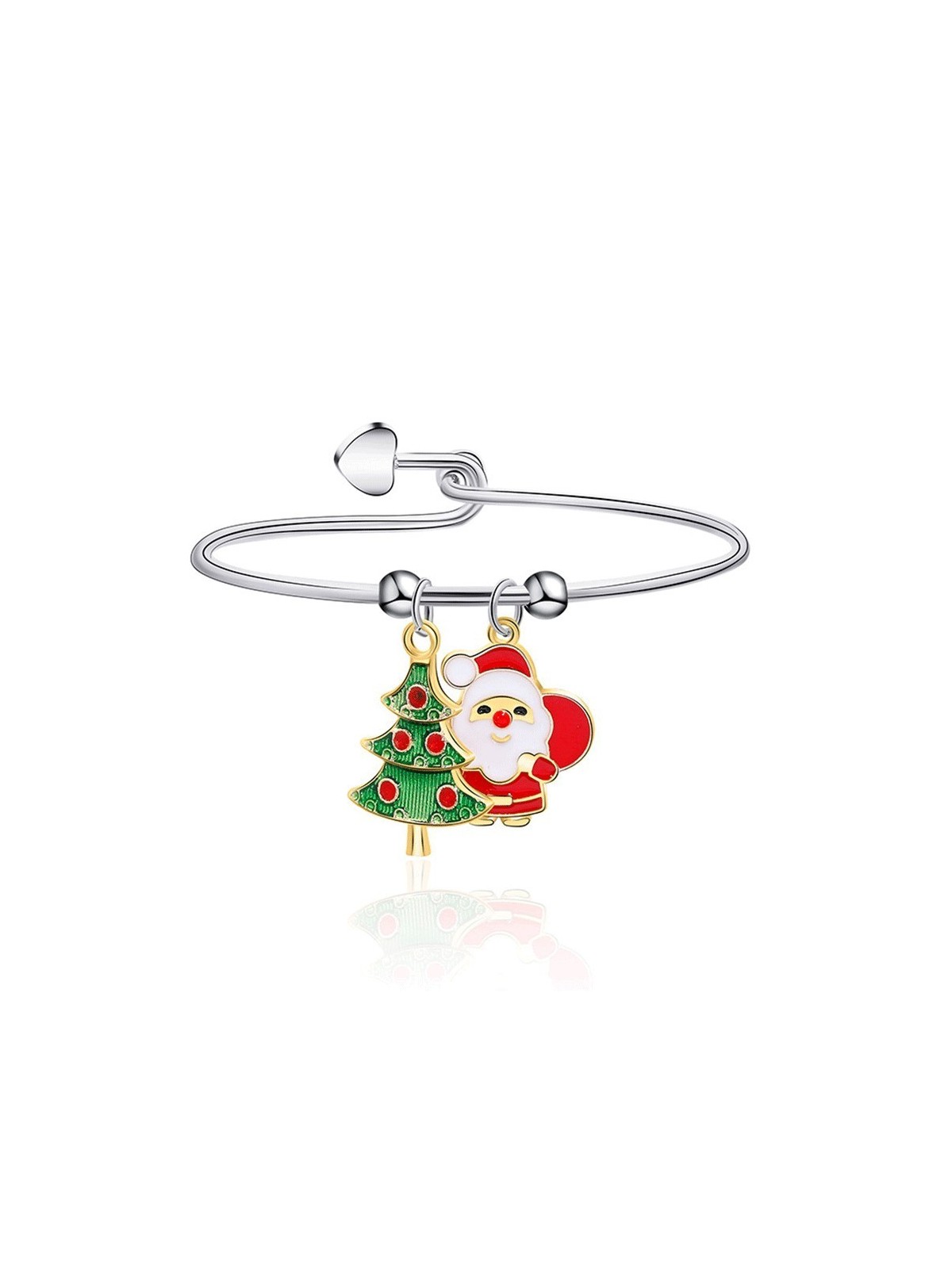 Pulsera Imperdible Figuras de la Navidad