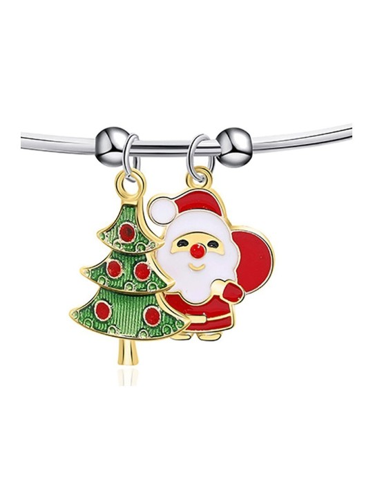 Pulsera Imperdible Figuras de la Navidad