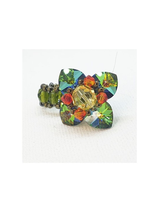 Anillo Flor Multicolor