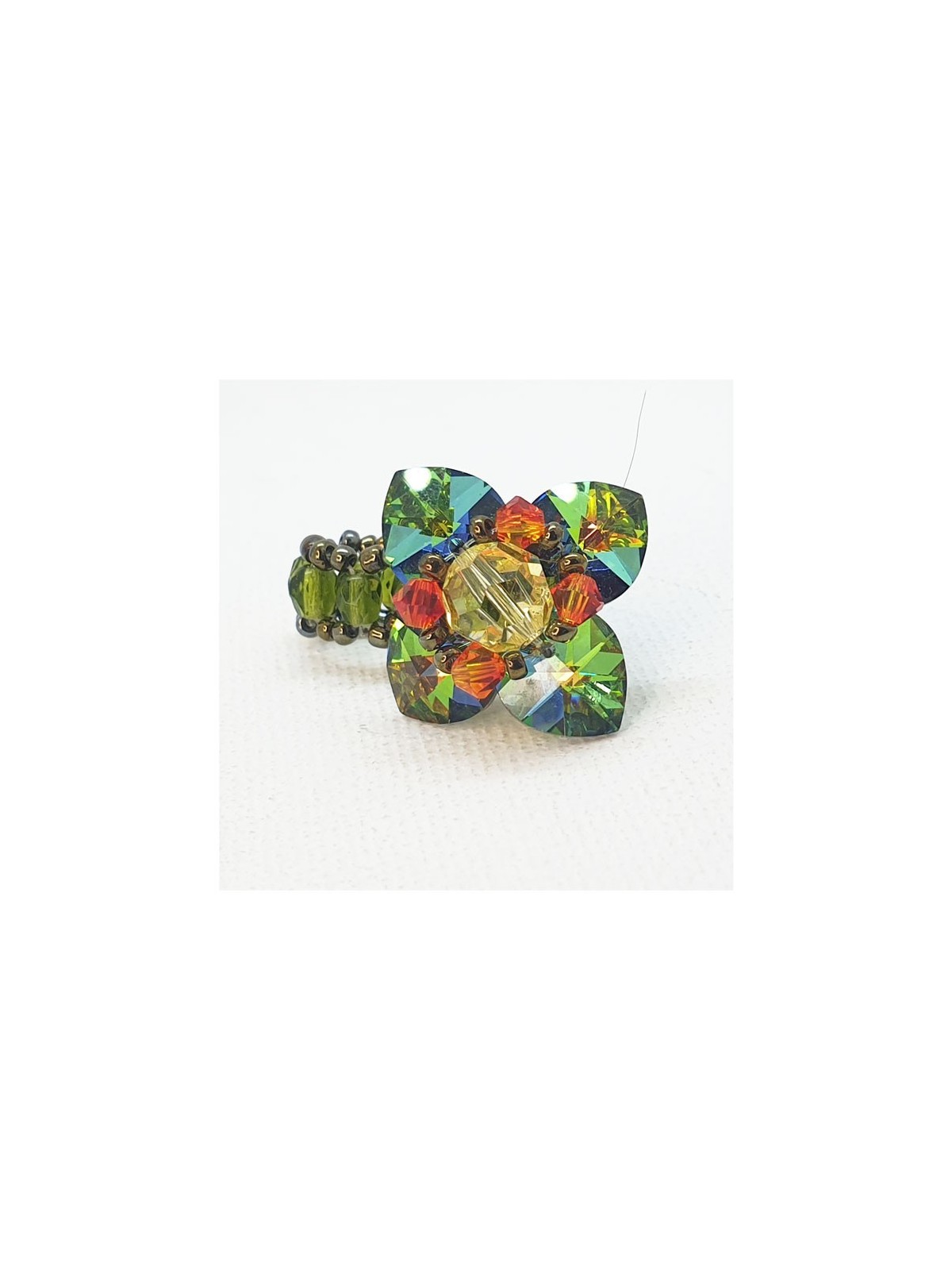 Anillo Flor Multicolor