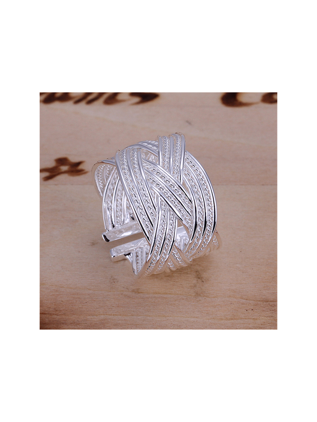 Brazalete Trenza de Metal