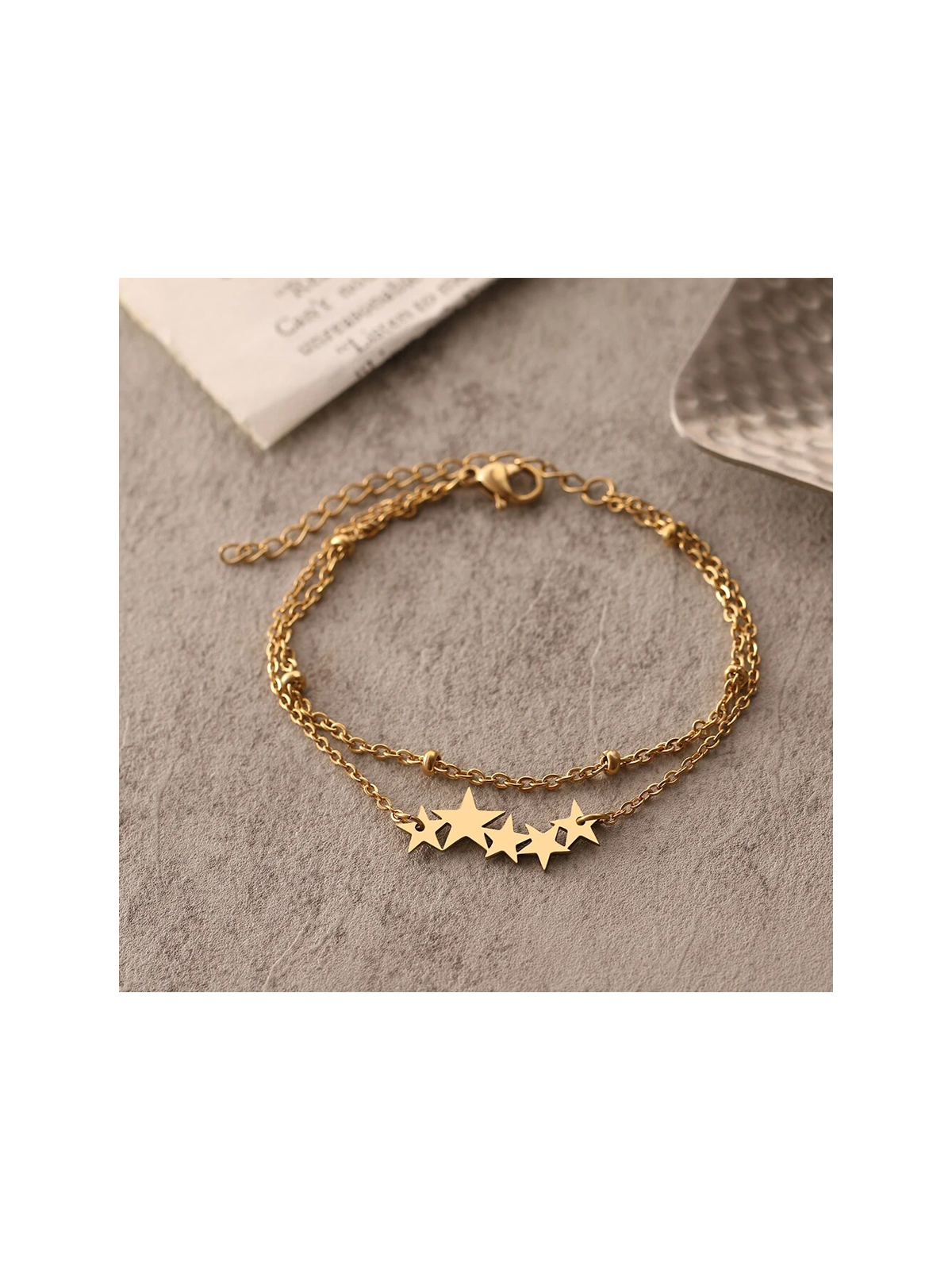 Pulsera Cadena de Estrellas