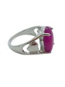 Anillo Sello de Jade Violeta