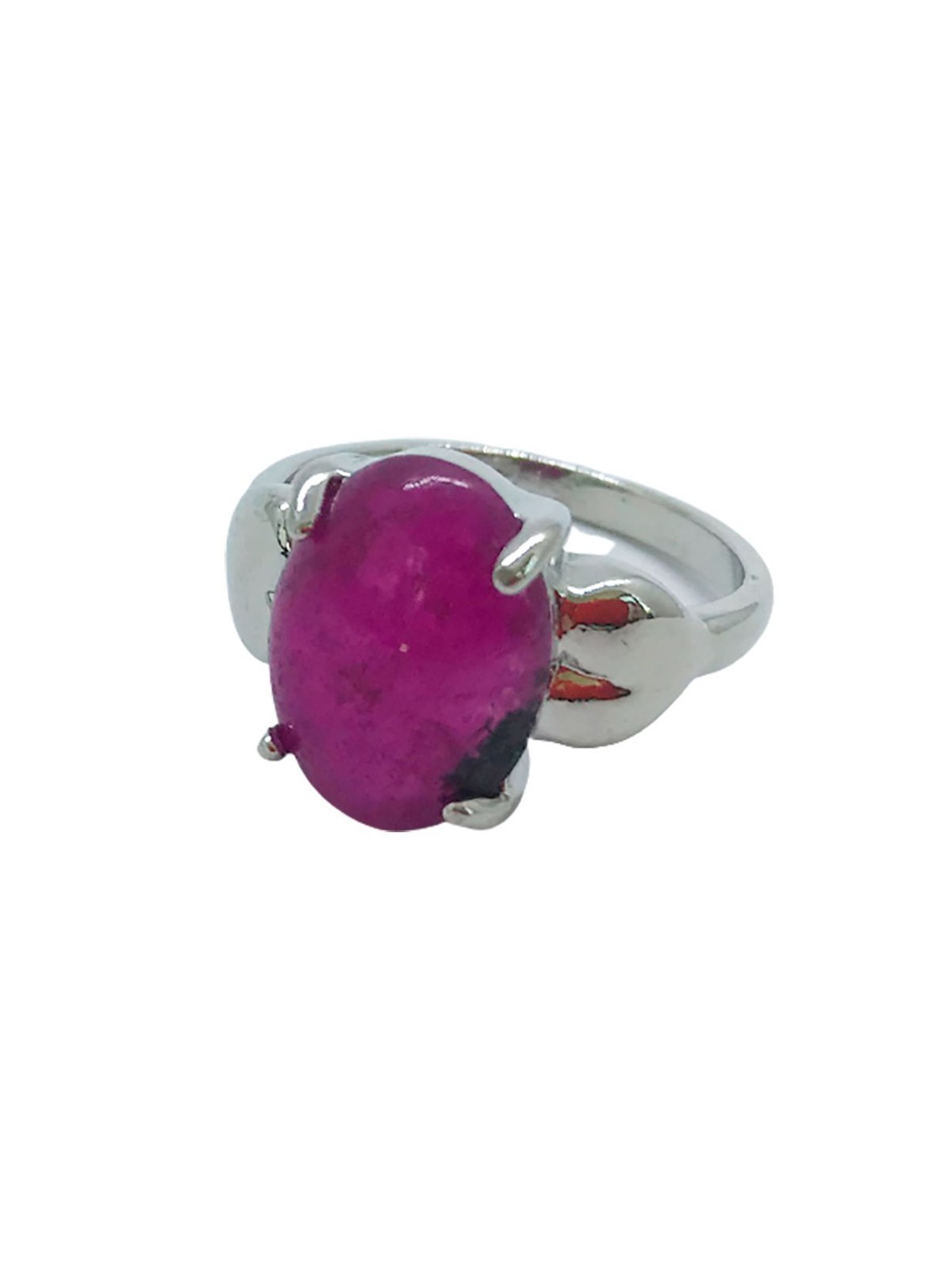 Anillo Sello de Jade Violeta