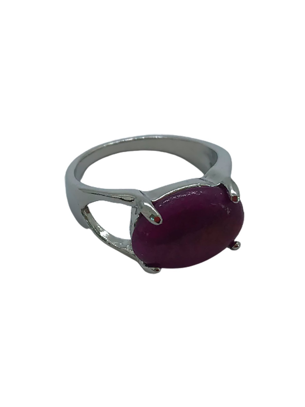 Anillo Sello de Jade Violeta