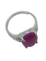 Anillo Sello de Jade Violeta