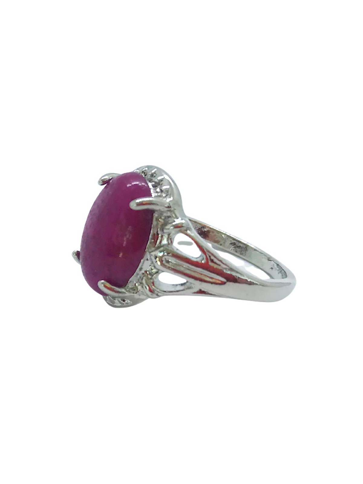 Anillo Sello de Jade Violeta