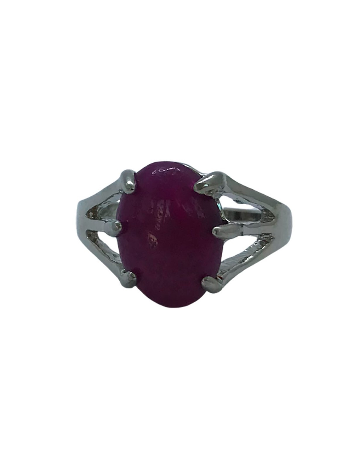 Anillo Sello de Jade Violeta