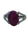 Anillo Sello de Jade Violeta