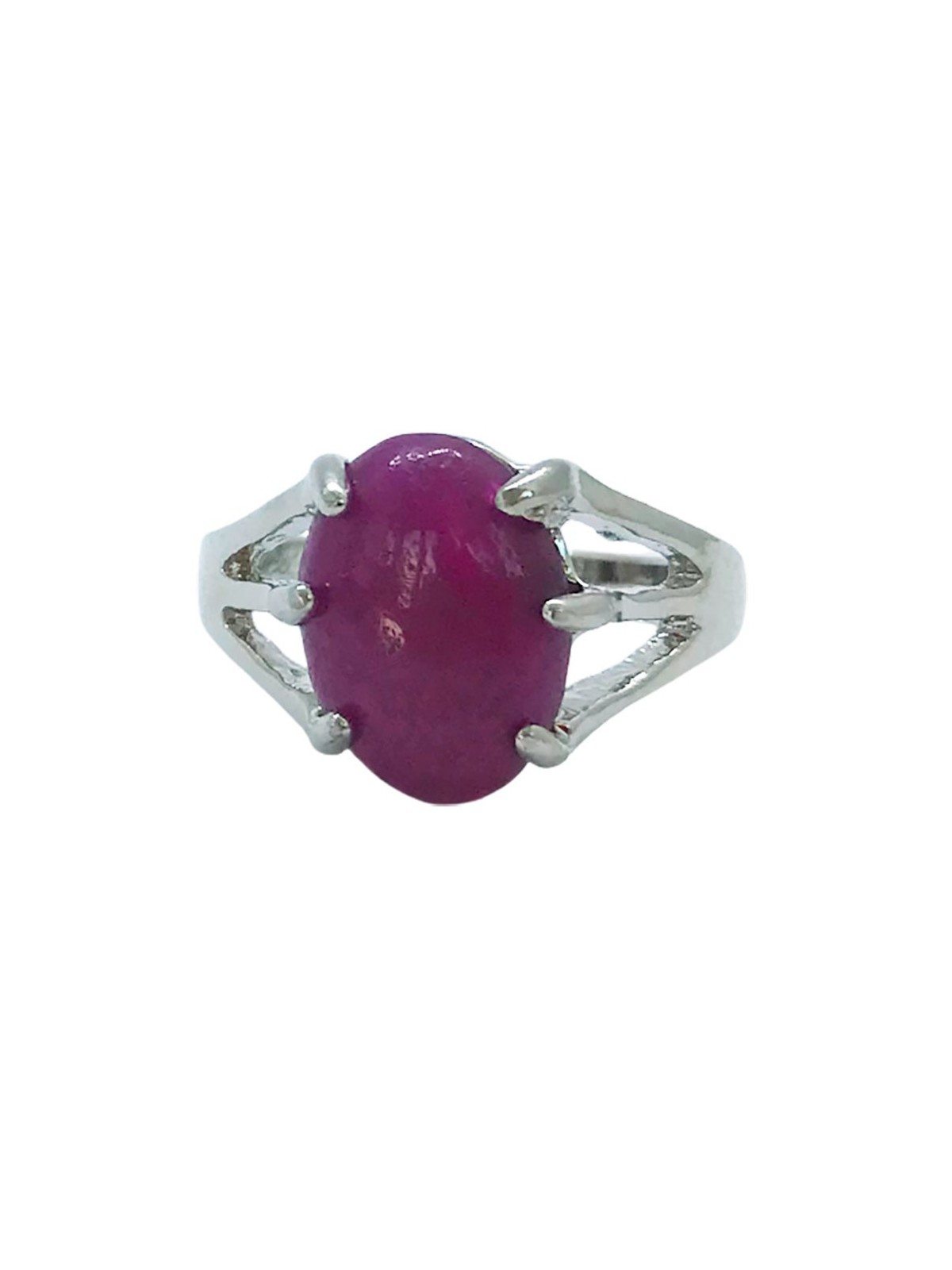 Anillo Sello de Jade Violeta