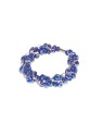 Brazalete Fantasía de Cristal Violeta