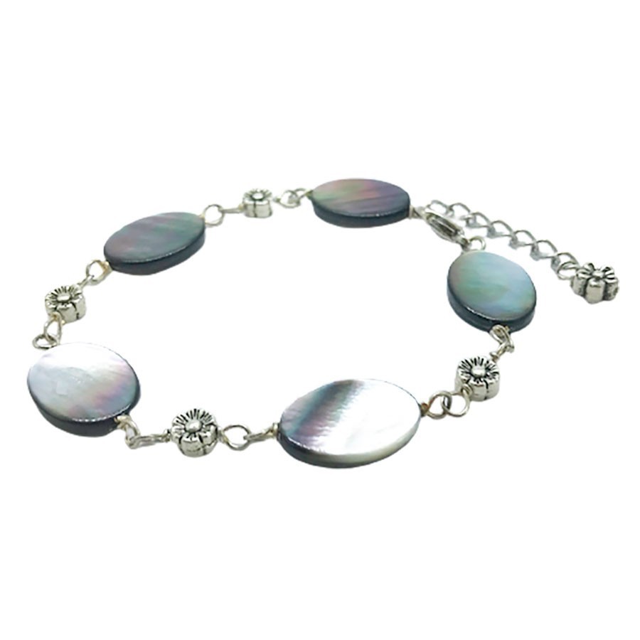 Pulsera Disco Piedra de la Luna