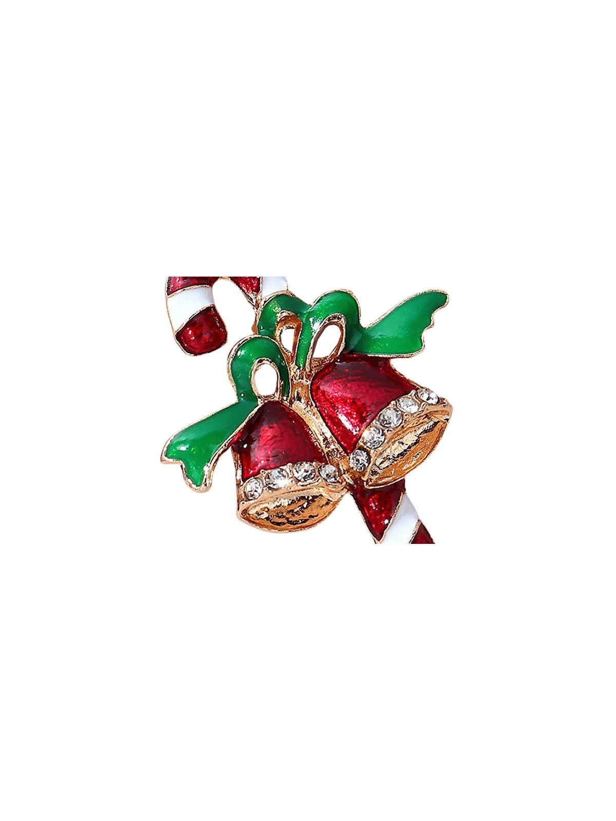 Broche de Navidad Caramelo