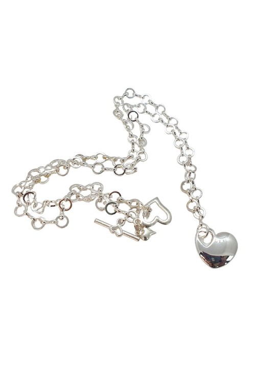 Collar Corazón de Plata