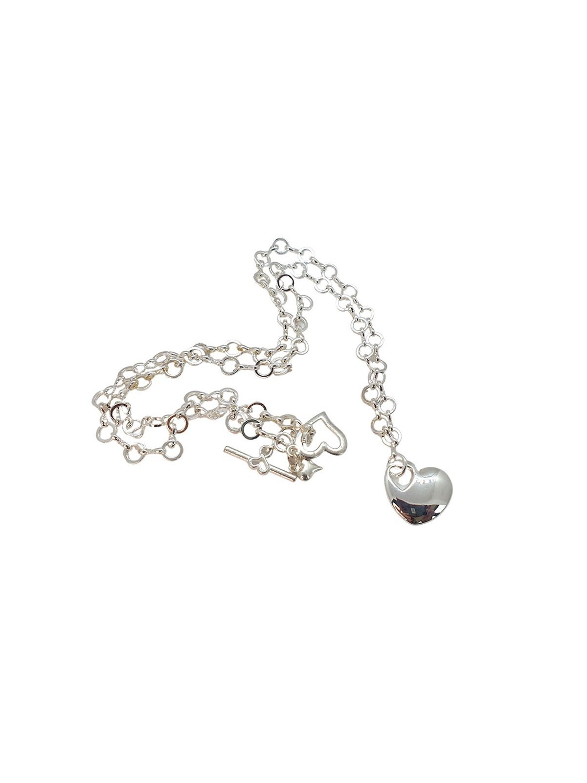 Collar Corazón de Plata