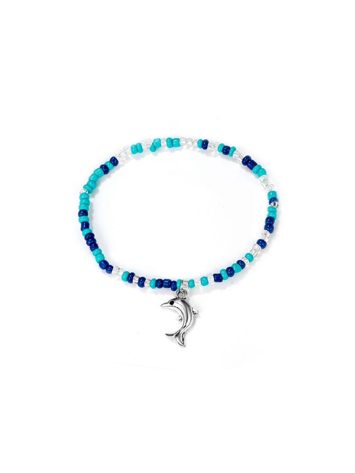 Conjunto de Tres pulseras verano azul