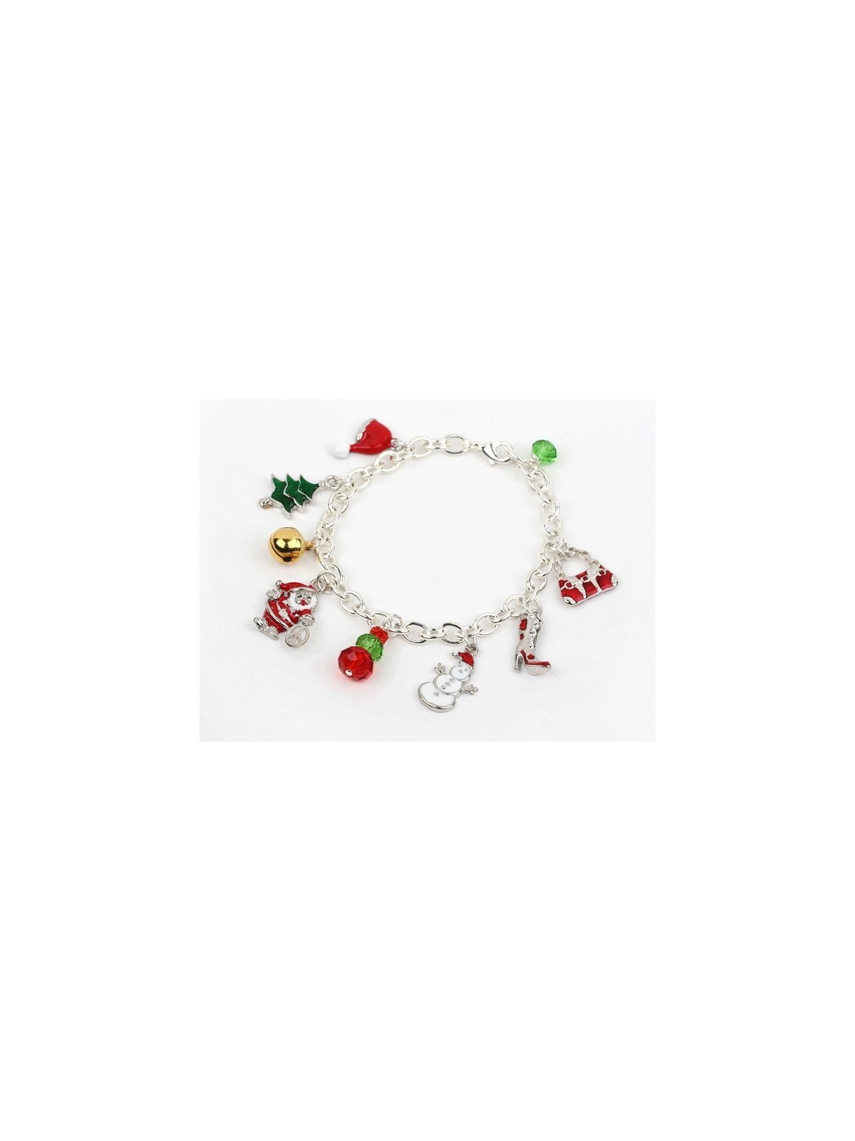 Pulsera Con Colgantes de la Navidad