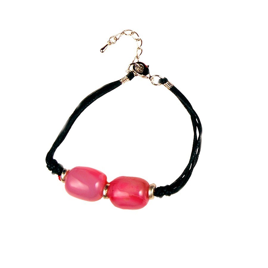 Pulsera de Ágatas Rojas