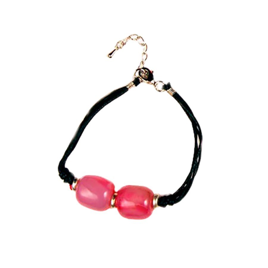 Pulsera de Cuarzo Rojo Pasión