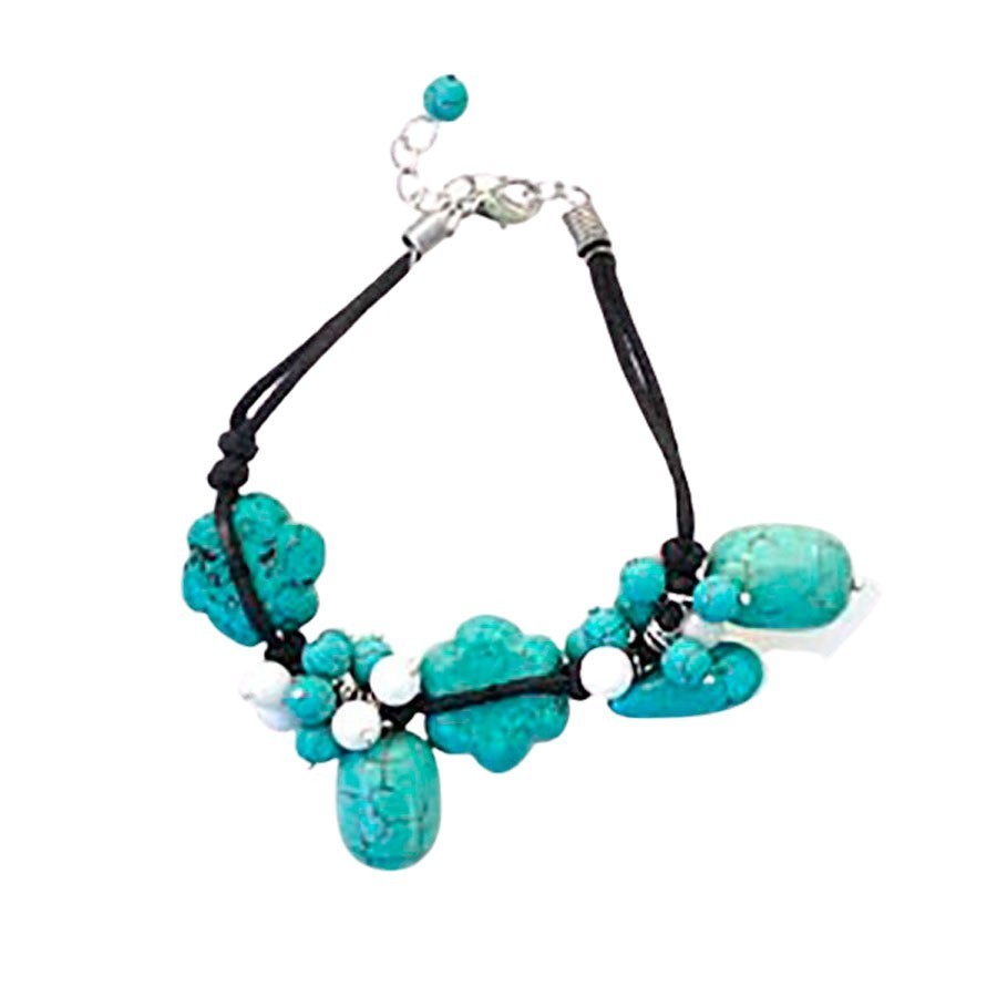 Pulsera de Turquesas Azul Primavera