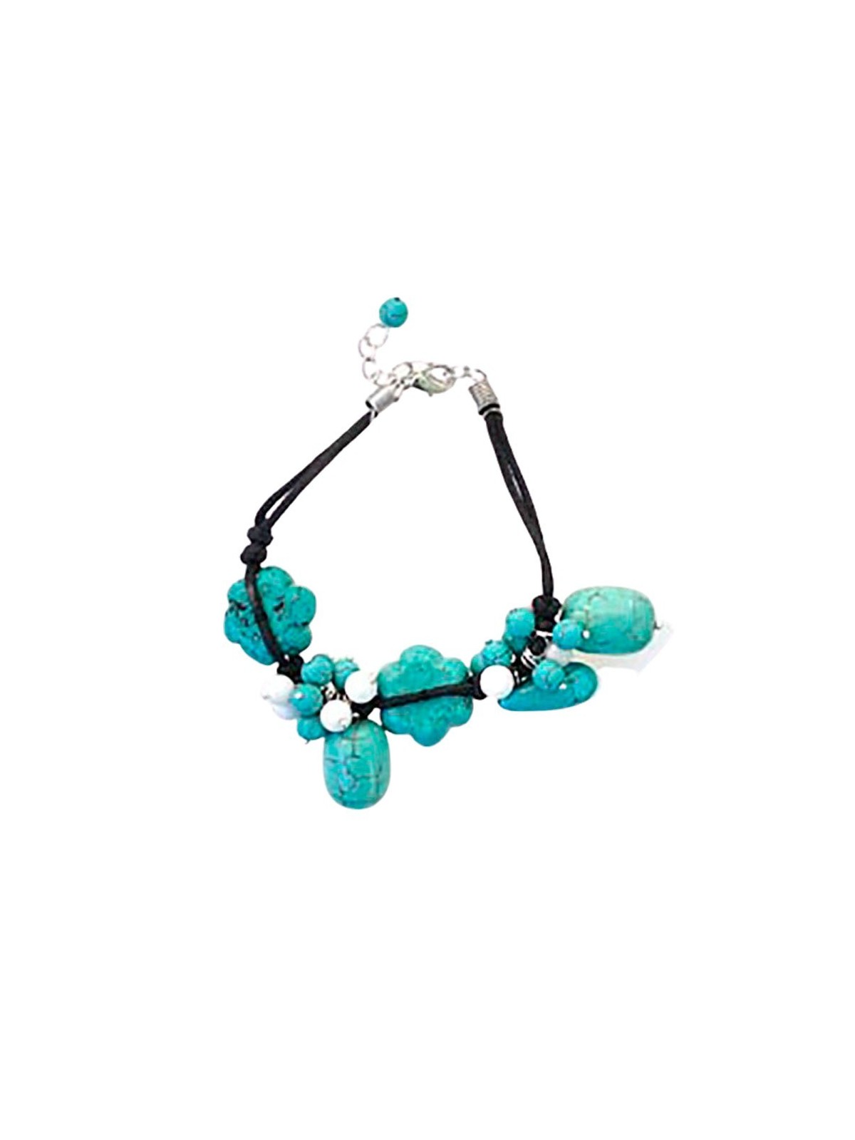 Pulsera de Turquesas Azul Primavera