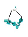 Pulsera de Turquesas Azul Primavera