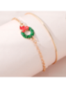 Pulsera doble Cadenitas de Navidad