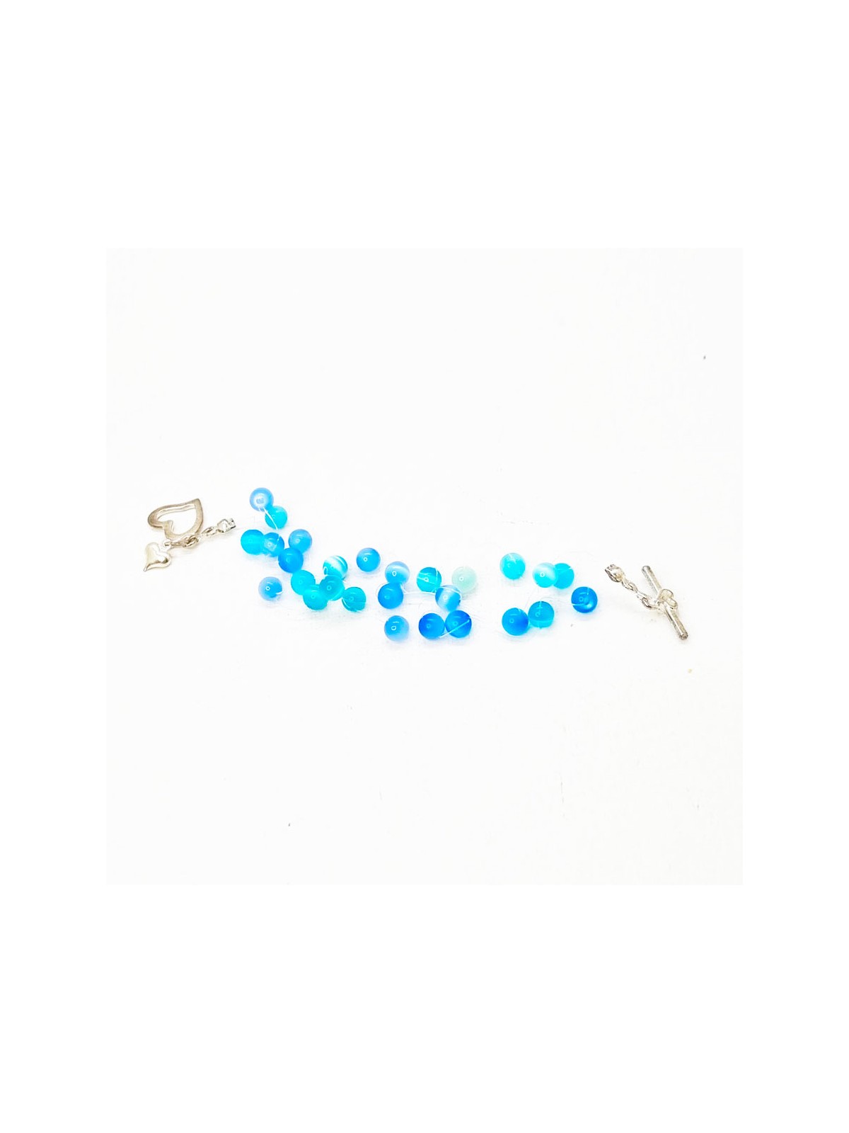 Pulsera al aire Ojos de Gato Azules