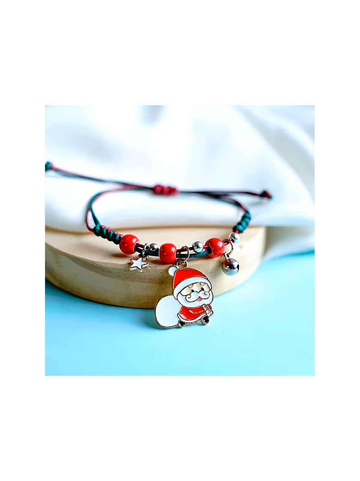 Pulserita Cuero de la Navidad