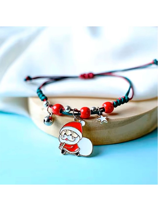 Pulserita Cuero de la Navidad