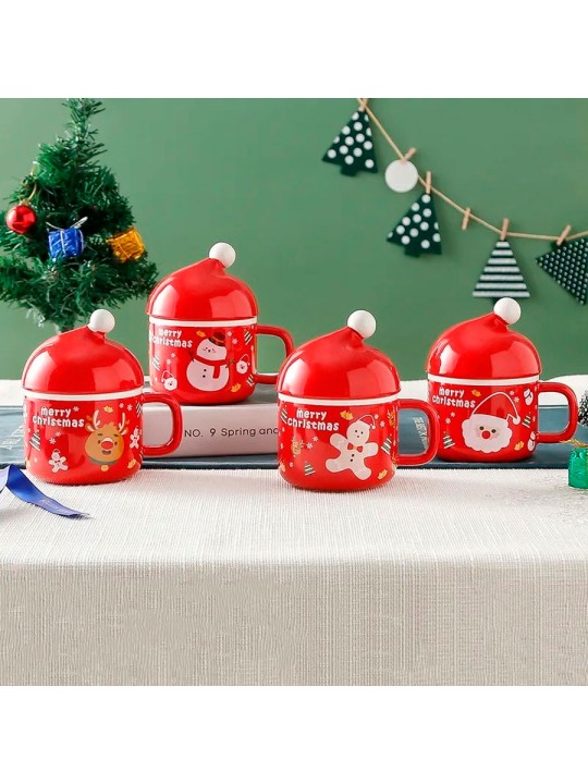 Tazas Rojas de la Navidad